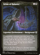 Scion of Halaster (CLB-498) - Commander Legends: Battle for Baldur's Gate Etched Foil