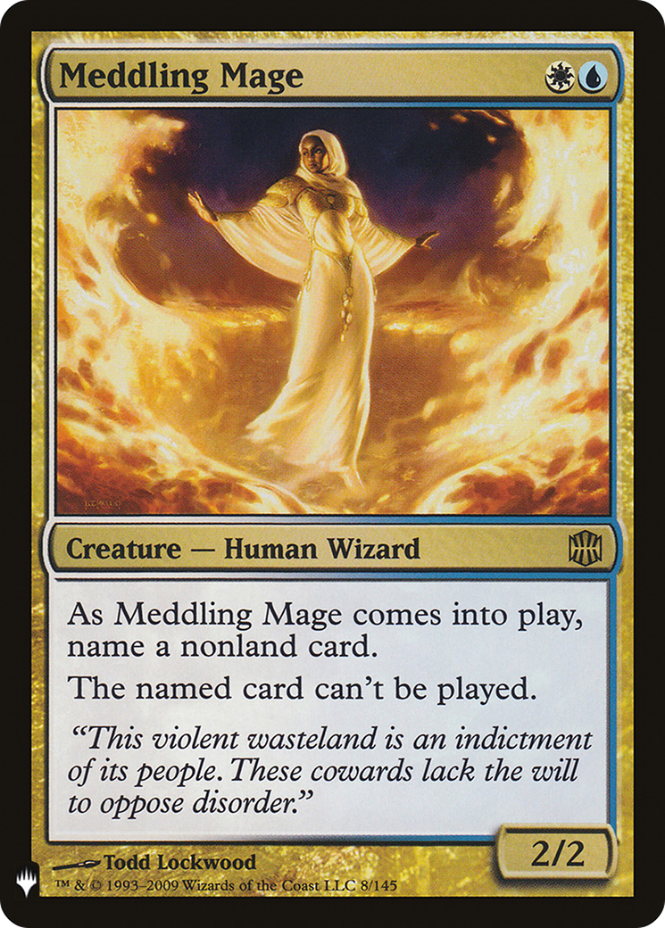 Meddling Mage (LIST-008)  - The List