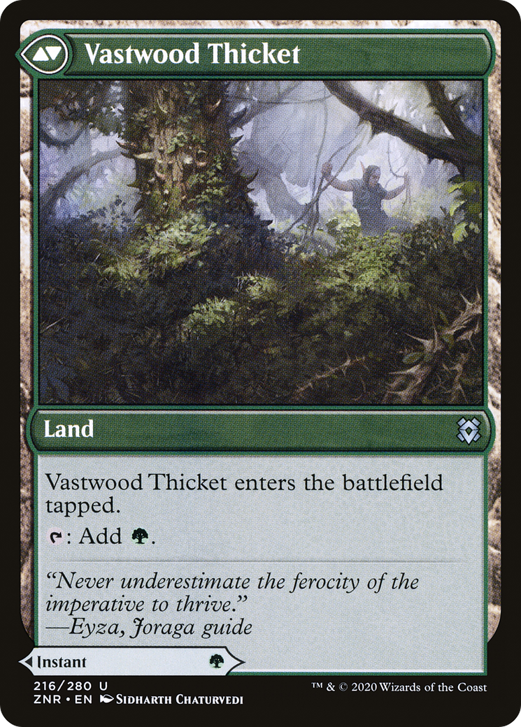 Vastwood Fortification (ZNR-216)  Foil - Zendikar Rising