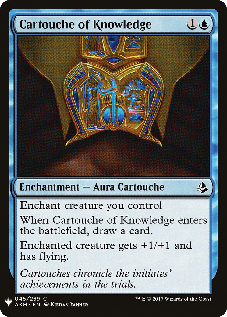 Cartouche of Knowledge (LIST-045)  - The List
