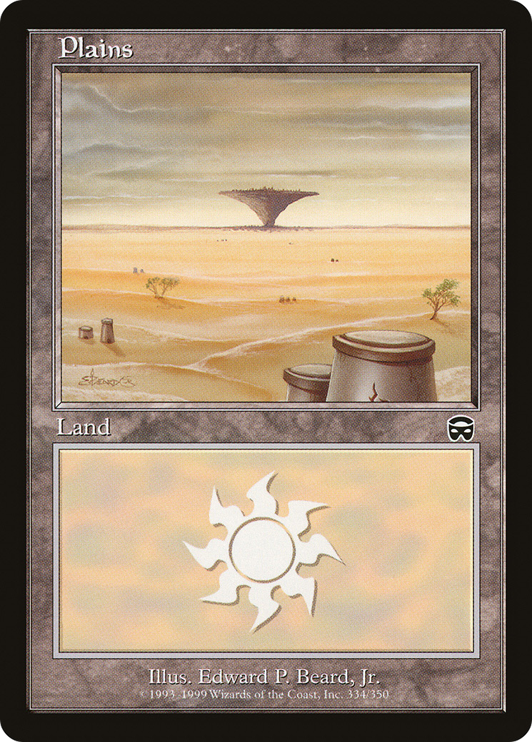 Plains (334) (MMQ-334)  - Mercadian Masques