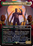 Black Panther, Wakandan King (SLD-1747)  - Secret Lair Drop (Borderless)