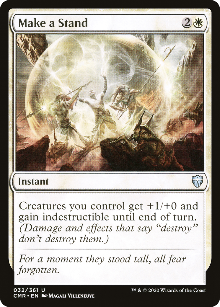 Make a Stand (CMR-032)  - Commander Legends