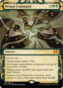 Primal Command (STA-055)  - Strixhaven Mystical Archive: (Showcase) (Borderless)