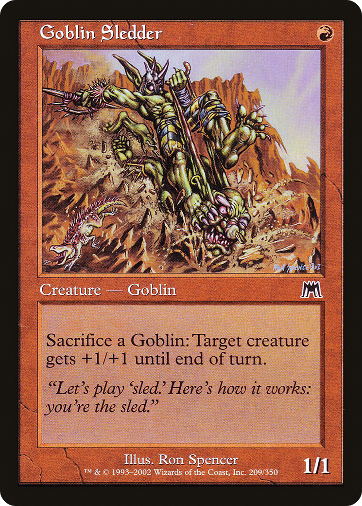 Goblin Sledder (ONS-209)  - Onslaught