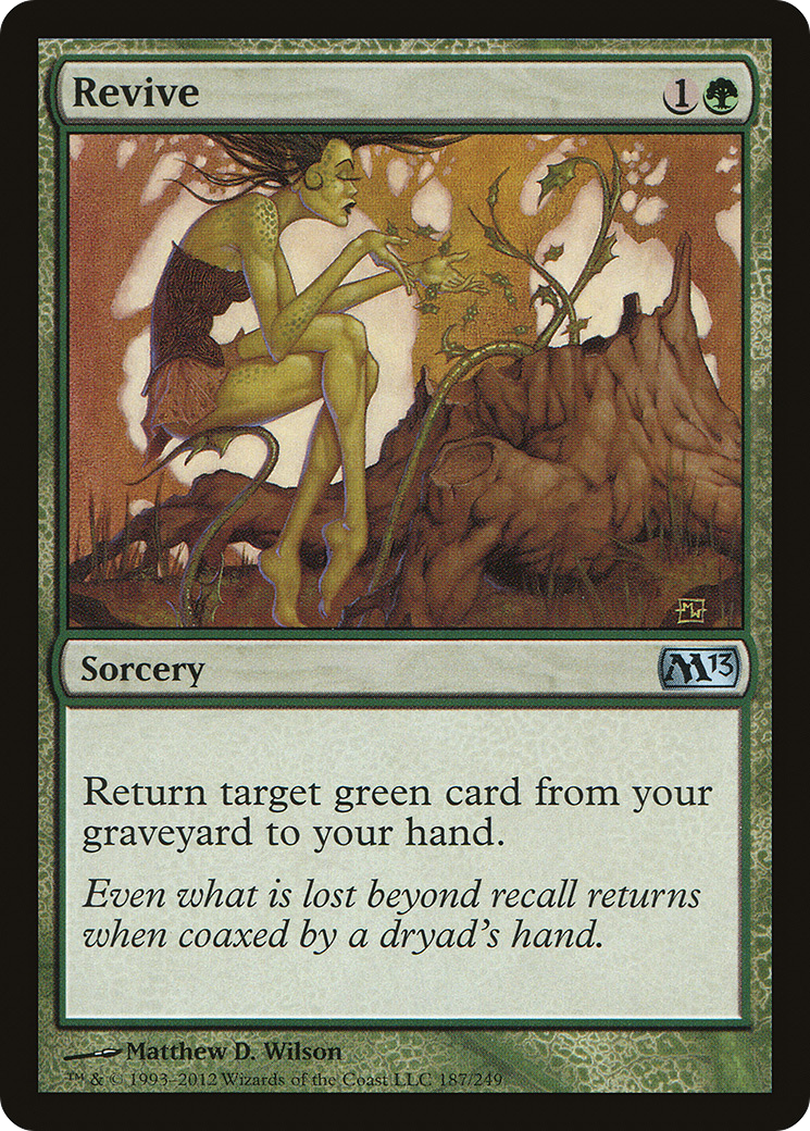 Revive (M13-187)  Foil - Magic 2013