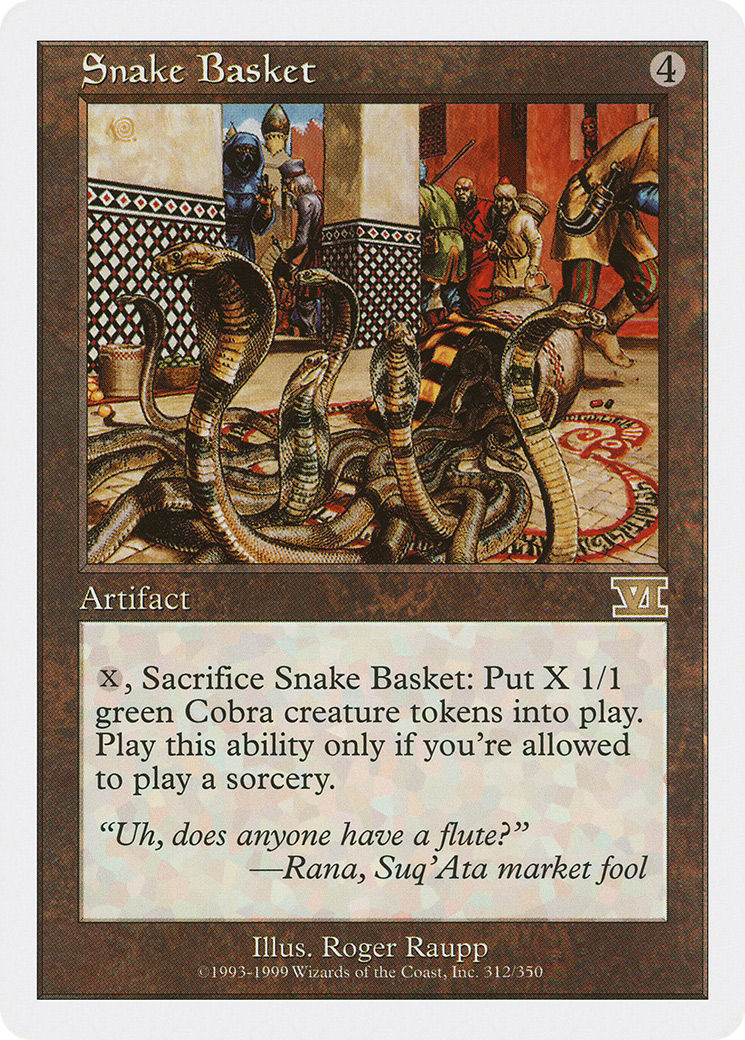 Snake Basket (6ED-312)  - Classic Sixth Edition