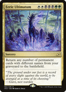 Eerie Ultimatum (IKO-184)  Foil - Ikoria: Lair of Behemoths