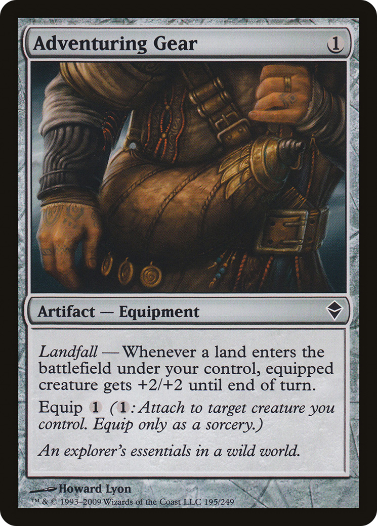 Adventuring Gear (ZEN-195)  - Zendikar