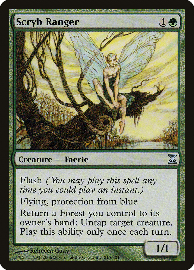 Scryb Ranger (TSP-215)  Foil - Time Spiral