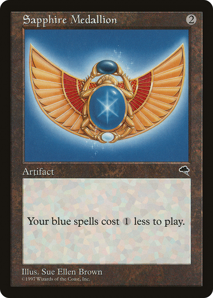 Sapphire Medallion (TMP-306)  - Tempest