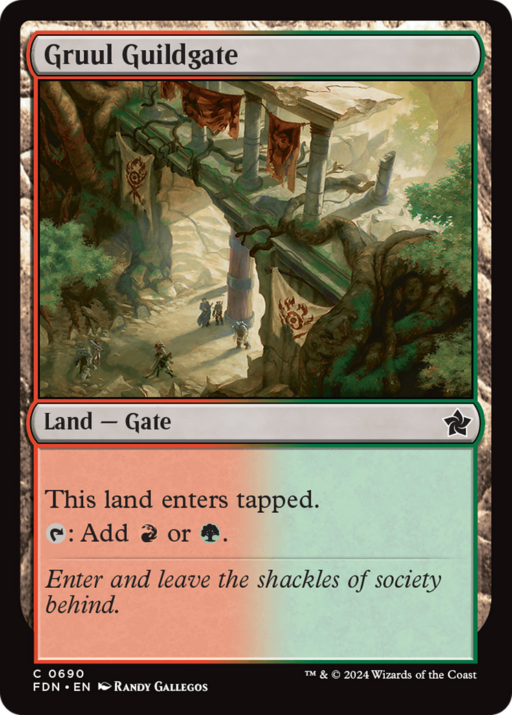 Gruul Guildgate (FDN-690)  - Foundations