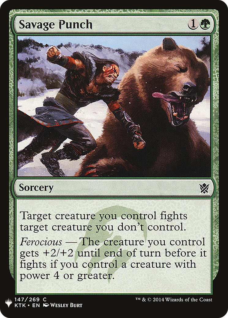 Savage Punch (LIST-147)  - The List
