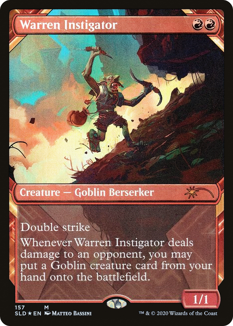 Warren Instigator (SLD-157)  - Secret Lair Drop: (Showcase)