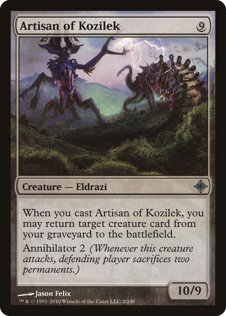 Artisan of Kozilek (ROE-002)  - Rise of the Eldrazi