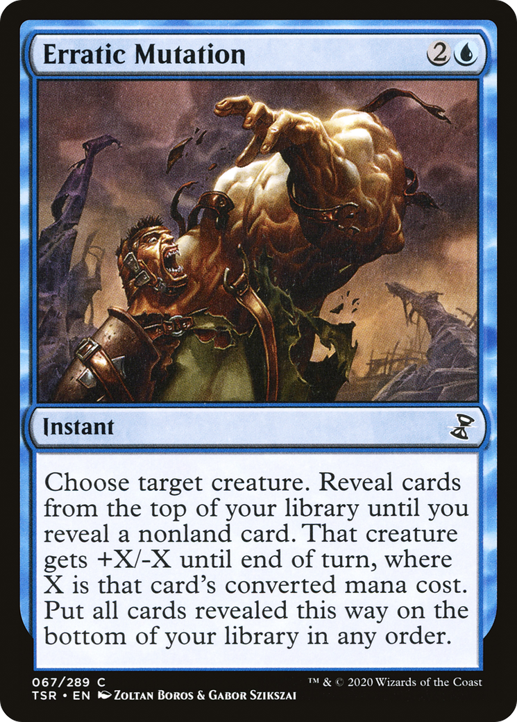 Erratic Mutation (TSR-067)  Foil - Time Spiral Remastered