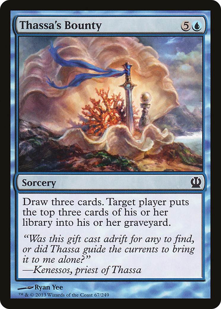 Thassa's Bounty (THS-067)  - Theros