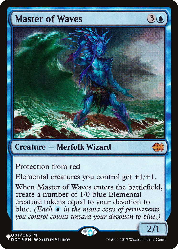 Master of Waves (LIST-DDT-1)  - The List