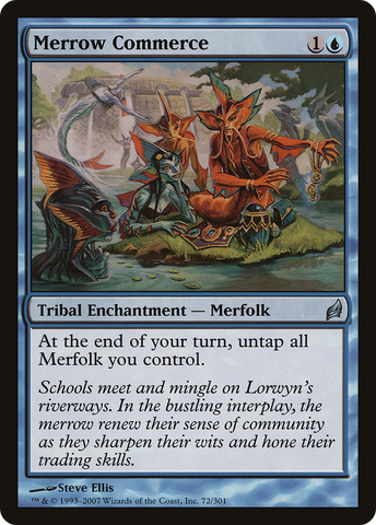 Merrow Commerce (LRW-072)  Foil - Lorwyn