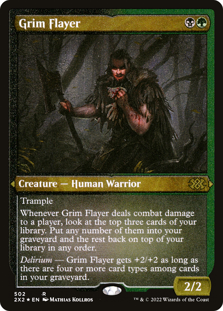 Grim Flayer (Foil Etched) (2X2-502)  Foil - Double Masters 2022