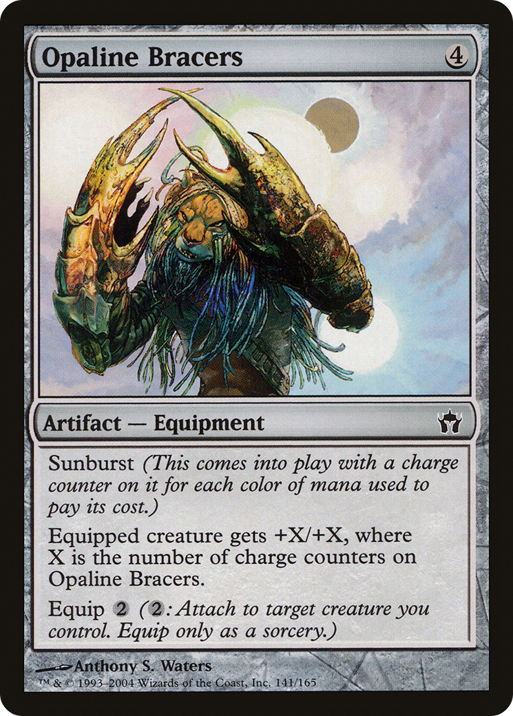 Opaline Bracers (5DN-141)  Foil - Fifth Dawn