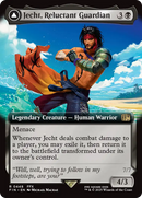 Jecht, Reluctant Guardian // Braska's Final Aeon (FIN-448) - FINAL FANTASY: (enchantment, Extended Art) Foil