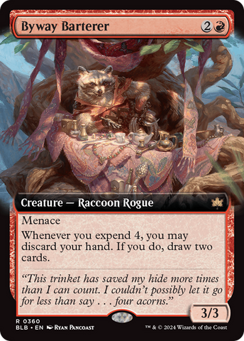 Byway Barterer (Extended Art) (BLB-360)  - Bloomburrow: (Extended Art)