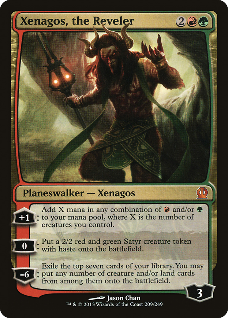 Xenagos, the Reveler (THS-209)  - Theros