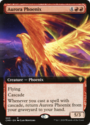 Aurora Phoenix (Extended Art) (CMR-660)  - Commander Legends: (Extended Art)