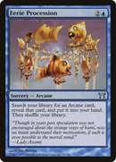 Eerie Procession (CHK-058)  Foil - Champions of Kamigawa
