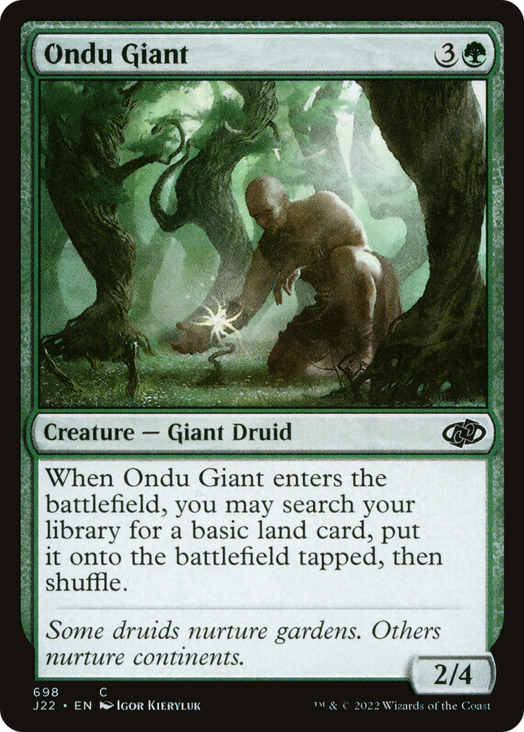 Ondu Giant (J22-698)  - Jumpstart 2022