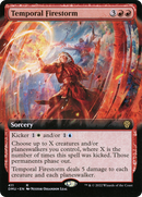 Temporal Firestorm (Extended Art) (DMU-411)  - Dominaria United: (Extended Art)