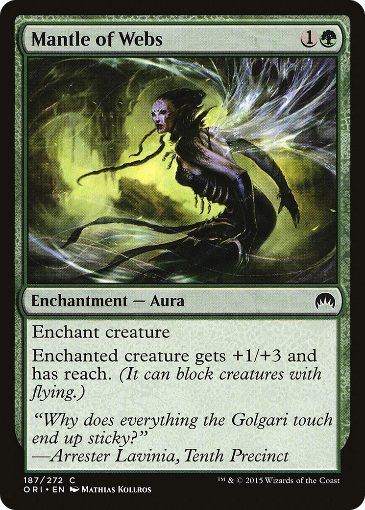 Mantle of Webs (ORI-187)  - Magic Origins