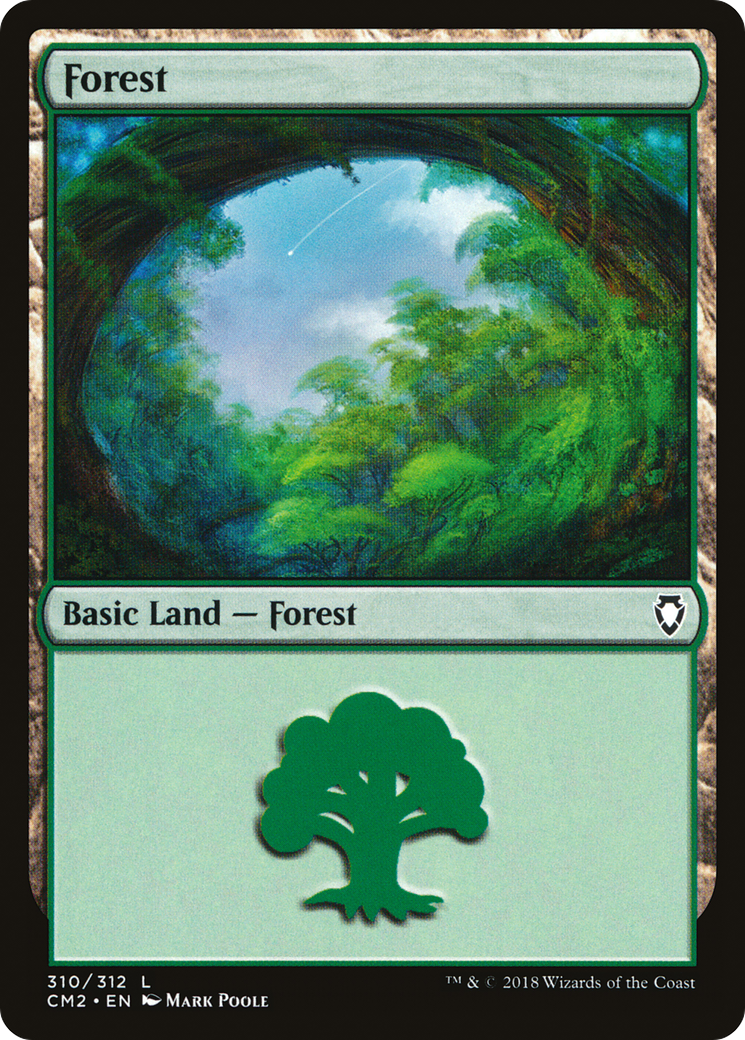 Forest (310) (CM2-310)  - Commander Anthology Volume II