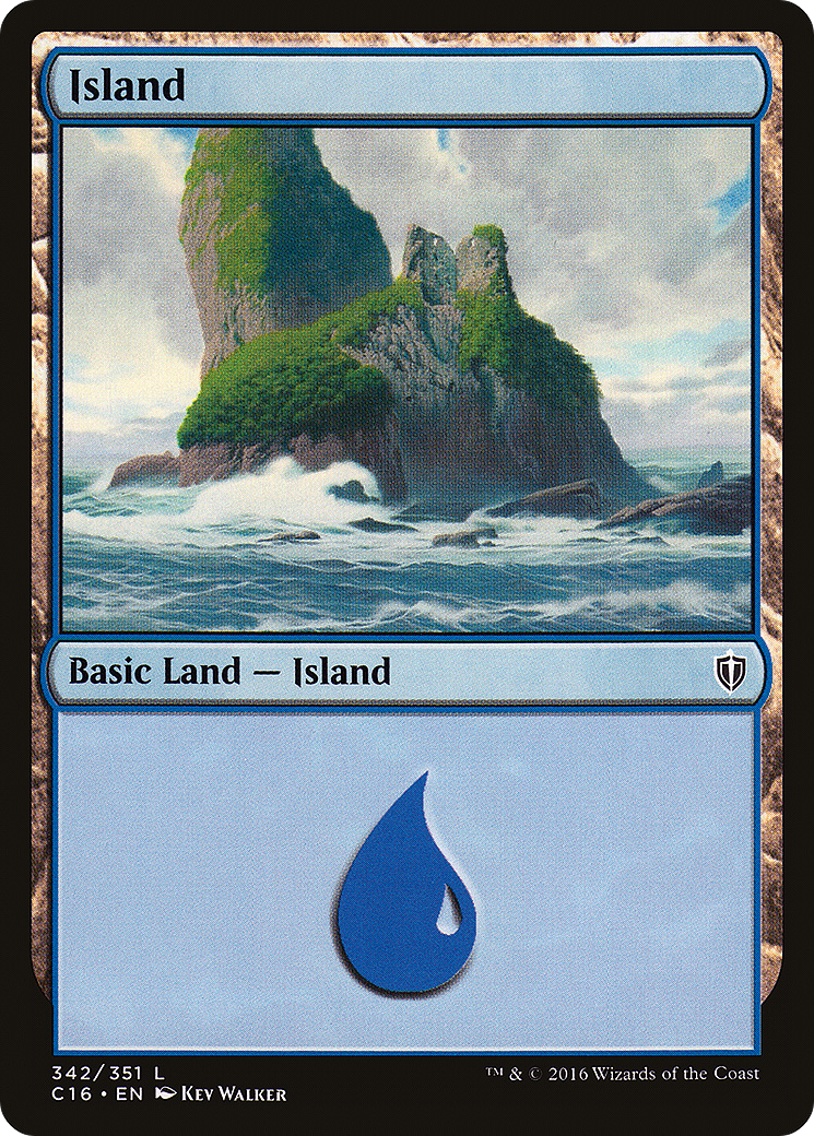 Island (342) (C16-342)  - Commander 2016