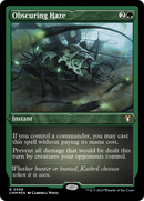 Obscuring Haze (CMM-566)  Etched Foil - Commander Masters