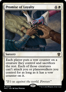 Promise of Loyalty (MKC-079)  - Murders at Karlov Manor Commander