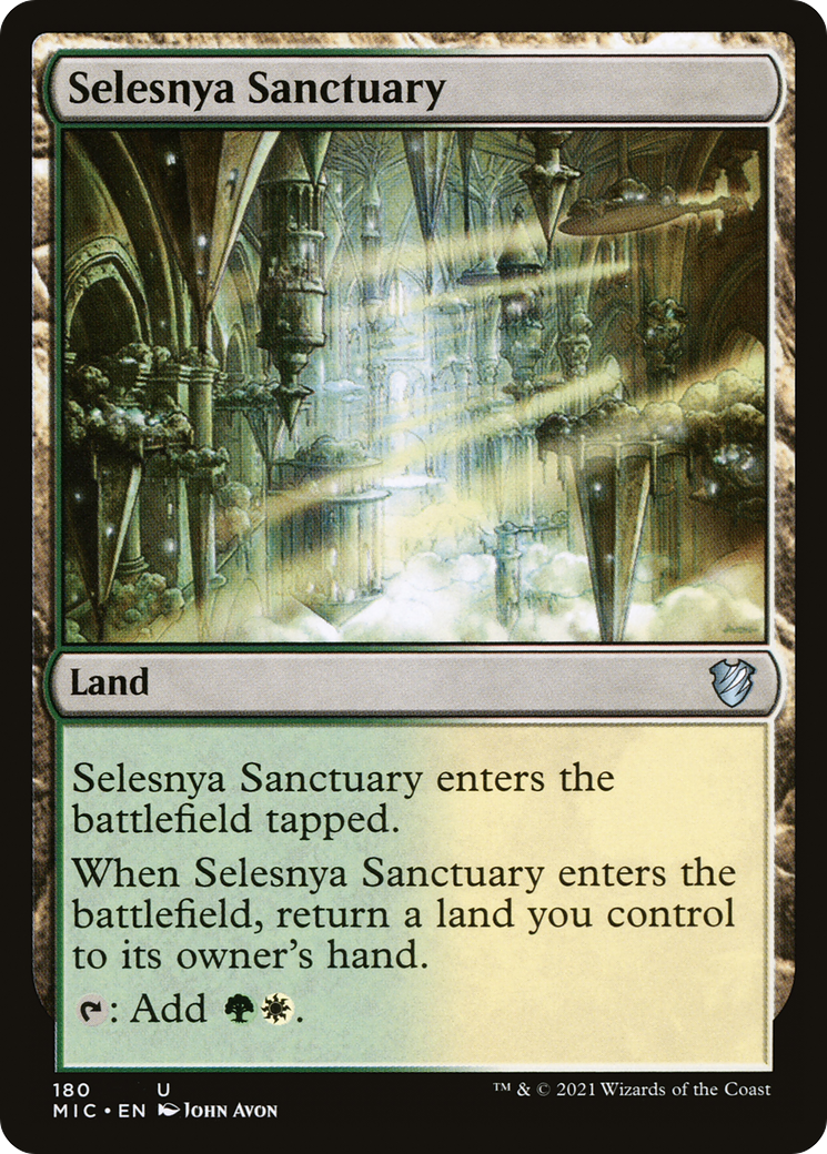 Selesnya Sanctuary (MIC-180)  - Midnight Hunt Commander