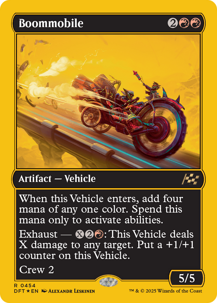 Boommobile (First-Place Foil) (DFT-454)  Foil - Aetherdrift