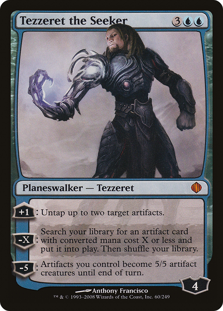 Tezzeret the Seeker (ALA-060)  - Shards of Alara