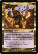 Territorial Kavu (Retro Frame) (MH2-425) - Modern Horizons 2 Etched Foil