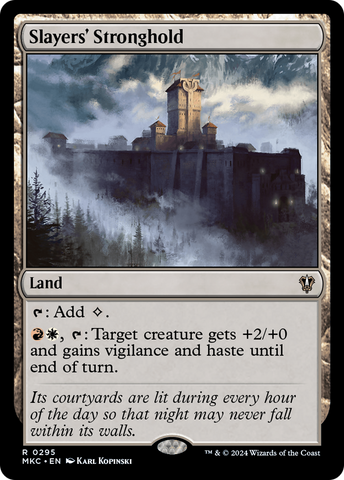 Slayers' Stronghold (MKC-295)  - Murders at Karlov Manor Commander