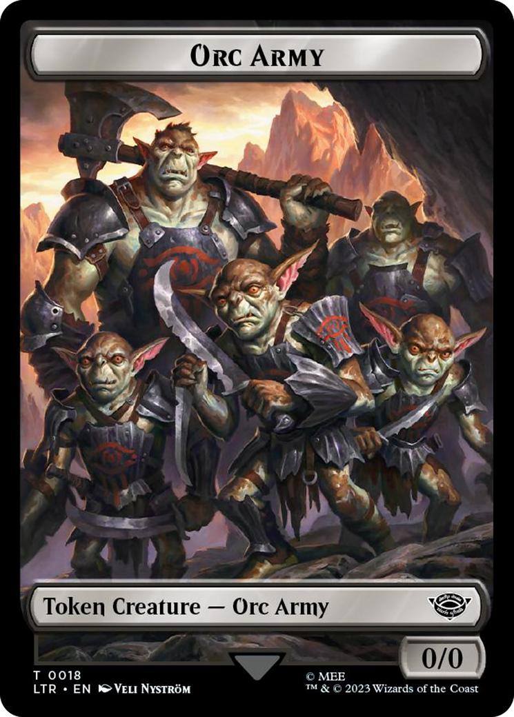 Orc Army (TLTR-018)  Foil - Tales of Middle-earth Tokens