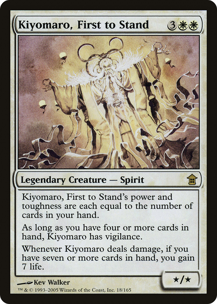 Kiyomaro, First to Stand (SOK-018) - Saviors of Kamigawa Foil