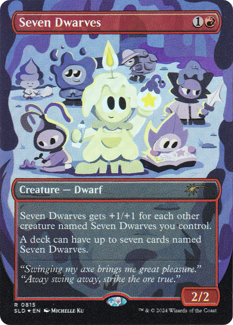 Seven Dwarves (0815) (SLD-815)  Foil - Secret Lair Drop (Borderless)