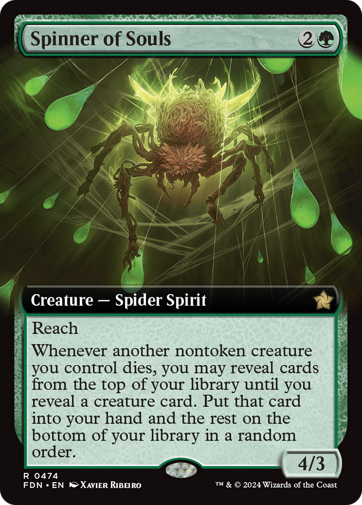 Spinner of Souls (Extended Art) (FDN-474)  Foil - Foundations: (Extended Art)