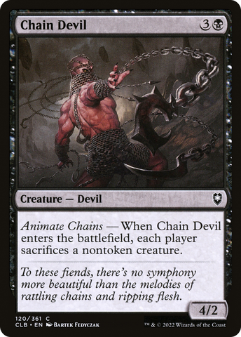 Chain Devil (CLB-120)  - Commander Legends: Battle for Baldur's Gate