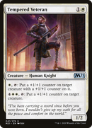 Tempered Veteran (M21-041)  Foil - Core Set 2021