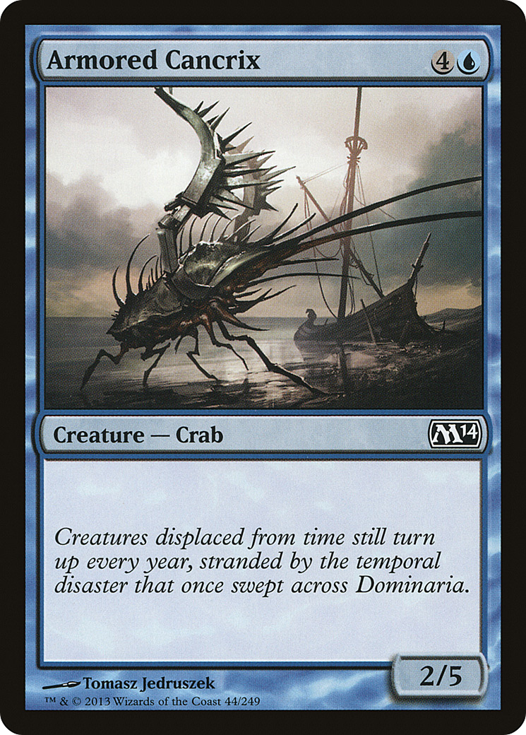Armored Cancrix (M14-044)  Foil - Magic 2014