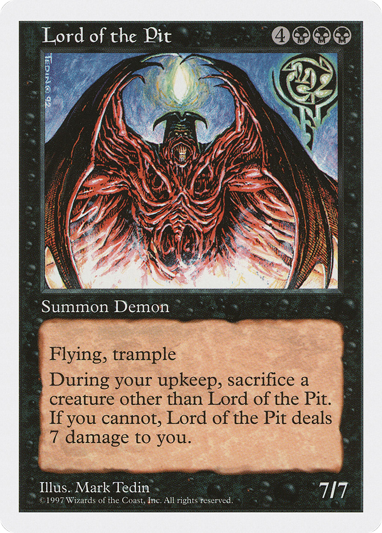 Lord of the Pit (5ED-)  - Fifth Edition